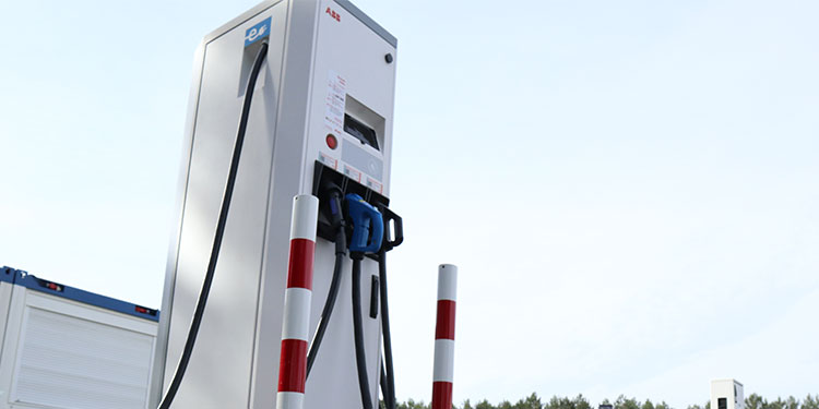 Elektro Ladestation im ADAC Linthe